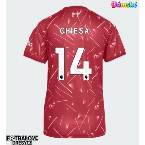 Liverpool Federico Chiesa #14 Dámské Domácí Dres 2026-27 Krátký Rukáv Liverpool Federico Chiesa #14 Dámské Domácí Dres 2026-27 Krátký Rukáv